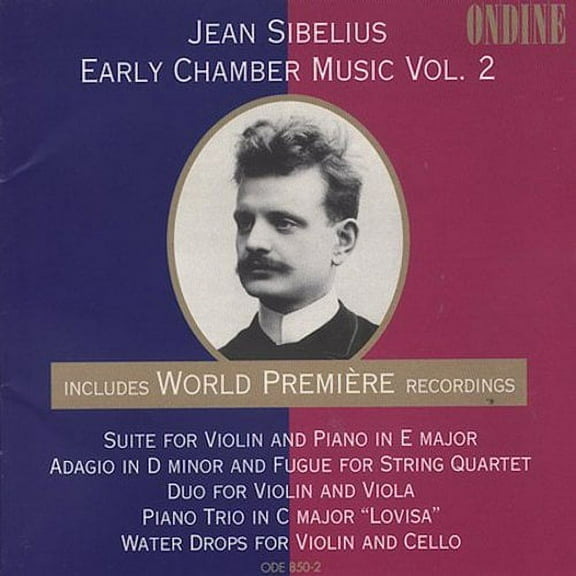 J. Sibelius - Vol. 2-Early Chamber Music - Music & Performance - CD