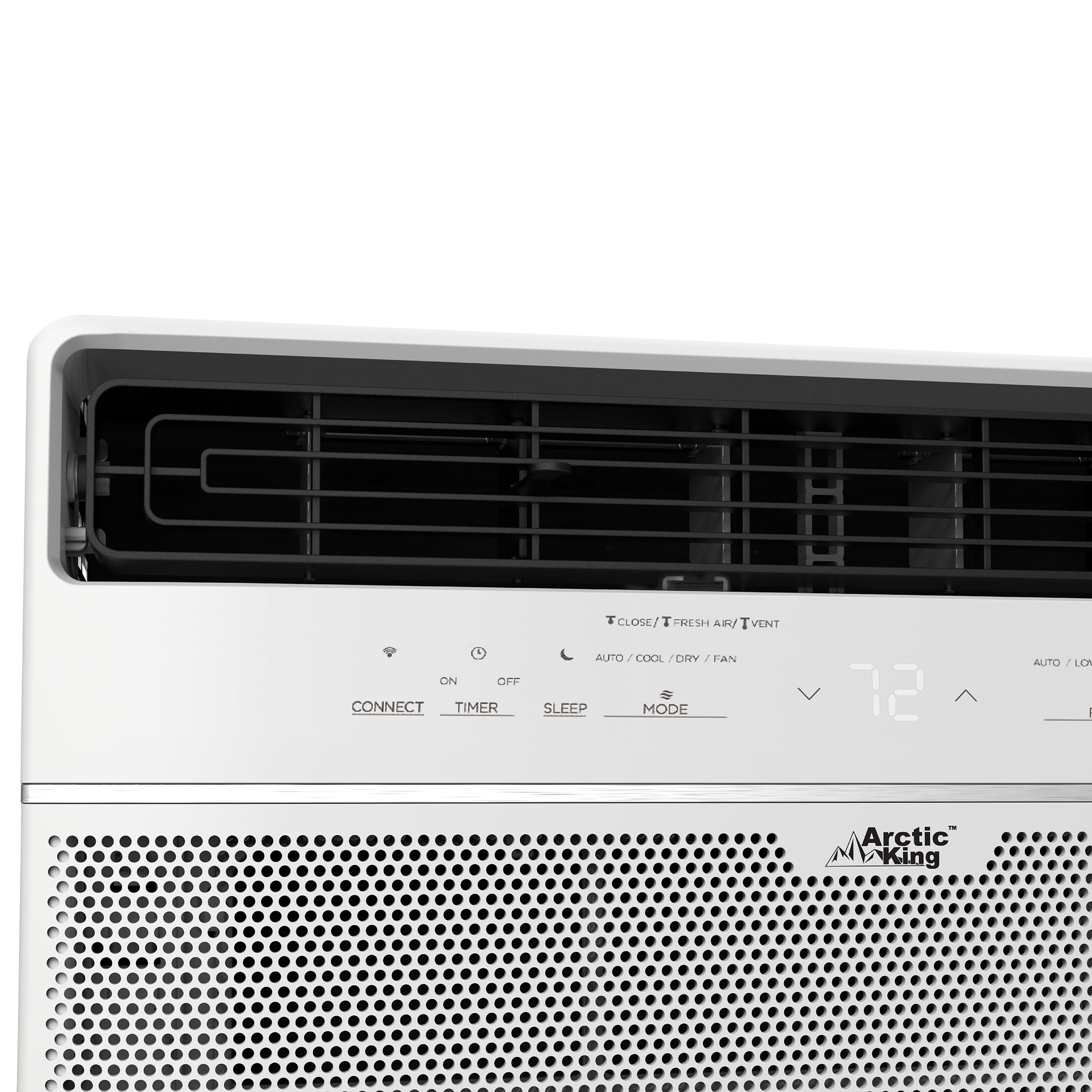 Restored Arctic King 12,000 BTU Smart Window Air Conditioner, Cools Rooms up to 550 Sq. Ft., White, (Refurbished)