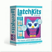 Owl Haven Mini-Rug Sewing Kit - The Whimsical Clic Hook Kit for Crafty Owlets!