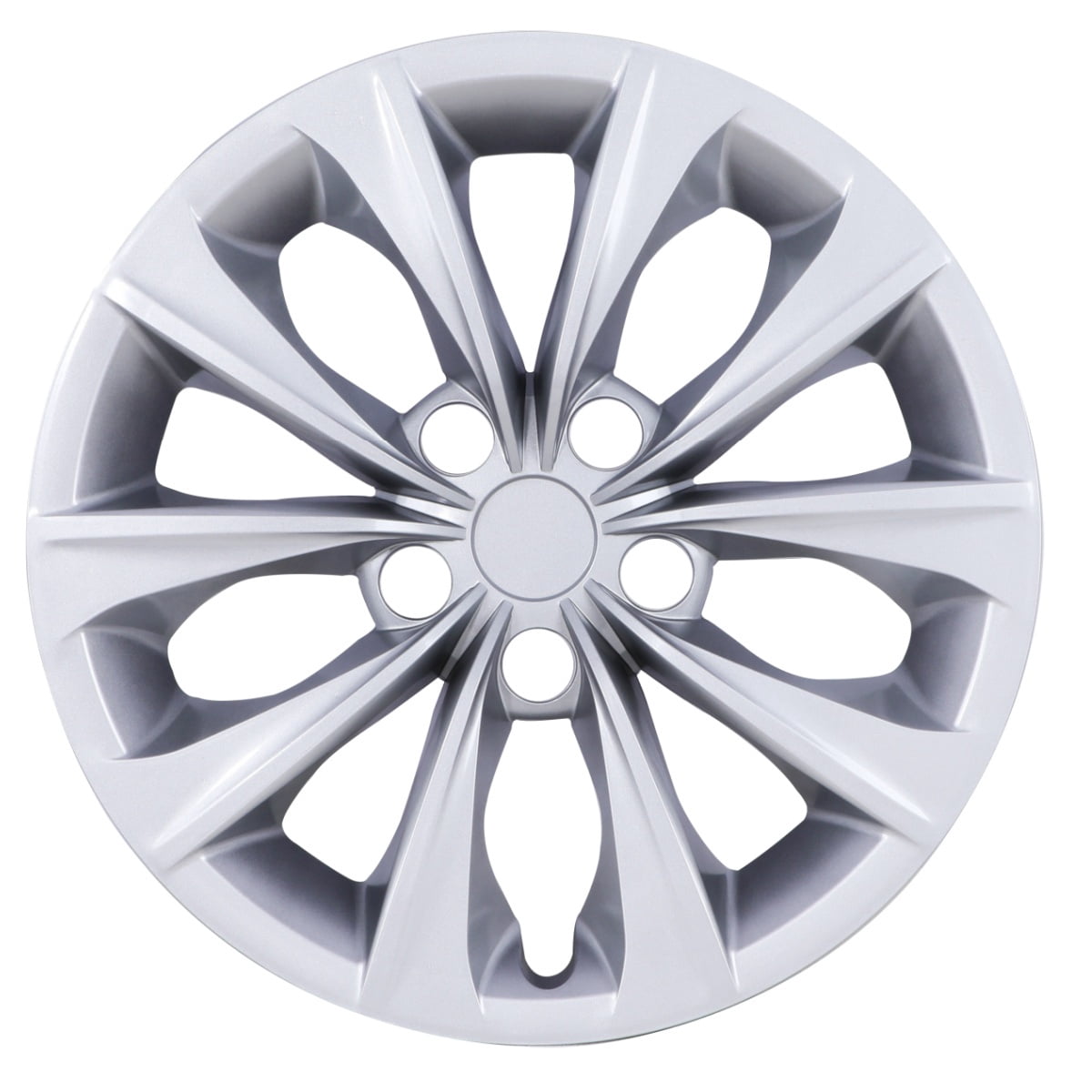 1 Piece 16" Hubcap Wheel Rims Cover Fit for 2015-2017 Toyota Camry /2015-2017 Toyota Camry Hybrid Compatible with Steel Wheels Snap on Installation(16-inch,Lacquer)