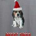 thumbnail image 3 of CafePress - Beagle Christmas Zip Hoodie - Zip Hoodie, Classic Hooded Sweatshirt with Metal Zipper, 3 of 4