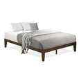 thumbnail image 2 of East West Furniture Denton Engineered Wood Queen Bed in Weathered Walnut, 2 of 2