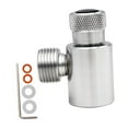 thumbnail image 4 of Adaptador de cilindro de CO2 Conector de cilindro de CO2 Fácil instalación Piezas compactas para máquina de refrescos TR21-4 a W21.8-14 para máquina, 4 of 8