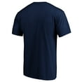 thumbnail image 3 of Men's Navy Chicago Blackhawks Banner Wave Logo T-Shirt, 3 of 3