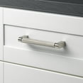 thumbnail image 2 of 6-5/16 in. Center Solid Knurled Bar Pull, Satin Nickel, Single&nbsp;, 2 of 3