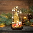 thumbnail image 1 of Pompotops Christmas Decorations Outdoor Indoor,Christmas Decorations For Home,Christmas Decorations For Tree,Christmas Gift Glass Cover Christmas Tree Cedar Elk Decoration LED Lighting Decoration, 1 of 8