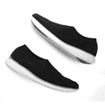 thumbnail image 3 of Tenis Confort de meter Mujer Flexi Tejido 28218 Negro Flexi Tejido, 3 of 4