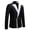 Black%GC100, variant on Suit Jacket for Men Casual Men's Blazer Patchwork Color Two Buttons Elegant Slim Fit Dress Jacket for Performance,Prom,Wedding