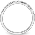thumbnail image 2 of 14K White Gold Lab Grown Diamond Si1/Si2, G H I, Matching Wedding Band (Size 7) Made In India rm7993b-048-wlg, 2 of 5