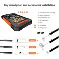 thumbnail image 5 of Endoscope Camera, 1080P HD Endoscope Camera, Pipe Inspection Camera 4.3 Inch LCD Screen, IP67 Waterproof with 2600mAh, 10m Semi-Rigid Cable, 5 of 5