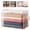 S 1PC, variant on Storage Box with Lid Large White PVC Clear Storage Bin High Capacity Organizer for Home, Camping, Travel, Attic and Moving S 1PC