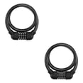 thumbnail image 1 of Naiovety Cable para candado de bicicleta, códigos de 4 dígitos, seguridad antirrobo para ciclismo de carretera Type2 NO2, 1 of 6