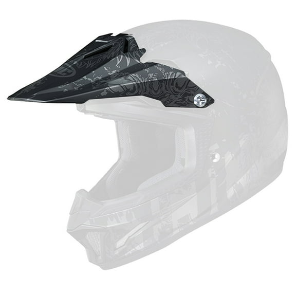 HJC CL-XY II Creeper Youth Replacement Visor/Peak Black