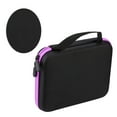 thumbnail image 3 of 63 Slots Portable Aromatherapy Essential Oil Storage Bag Case Box Organizer Holder Traveling Carrying Case Bag Purple, 3 of 9