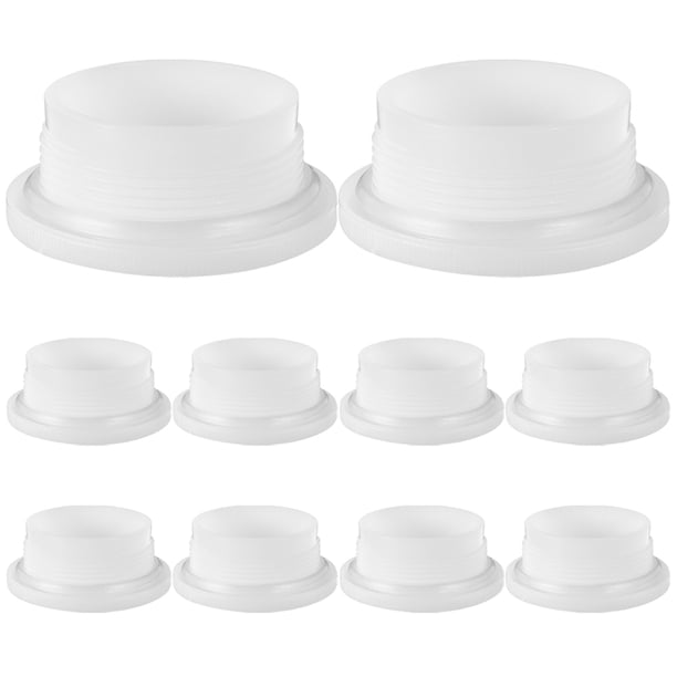 10 Uds. Tapas de sellado de tambor de aceite, tapón de tambor de agua, cubierta de sello de tambor de aceite de 200L
