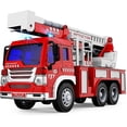 thumbnail image 1 of Camión de bomberos de juguete, coches inerciales, con luces y sonido, regalo de juguete educativo para niños de 4, 5 y 6 años., 1 of 4