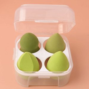 Makeup Sponge Set Green