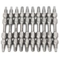 thumbnail image 3 of 10 Puntas De Destornillador Cuadradas, Puntas De Destornillador De 6,35 Mm, Puntas De Destornillador De Doble Punta, Puntas De Destornillador De Doble Punta, Duraderas, ZAQW 6.35mm Screwdriver Bits, 3 of 8