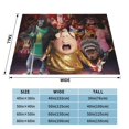 thumbnail image 4 of Movie Sing 2 Fleece Throw Blankets, Super Soft Flannel Cozy Blankets for Adults, Washable Lightweight Blanket for Couch Sofa Bed Office, Warm Plush Blankets for All Season, 4 of 8