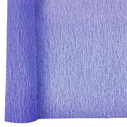 Just Artifacts Premium Crepe Paper Roll 20in Iris Purple