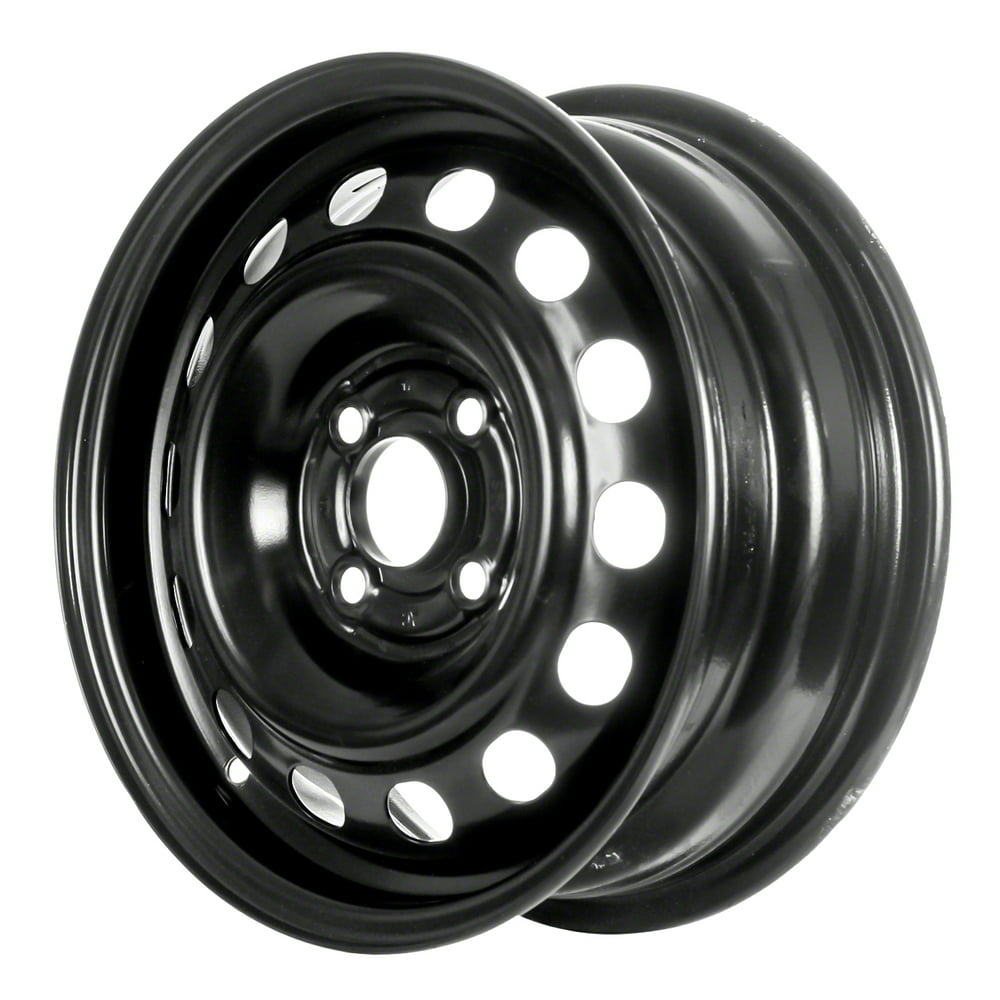 14 X 5.5 Reconditioned OEM Steel Wheel, Black, Fits 1993-1996 Toyota ...