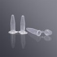 thumbnail image 1 of Tubo de microcentrífuga Sincero graduado de polipropileno con tapa a presión 0,5 ml natural 500 unidades, 1 of 4
