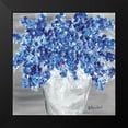 thumbnail image 2 of Ebert, Roey 15x15 Black Modern Framed Museum Art Print Titled - Blooming Blues, 2 of 5
