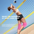 thumbnail image 3 of High  Volleyball Knee Pads for Women | Pink Sports Knee Protectors for Tennis, Yoga, Gym, Workout, 3 of 5