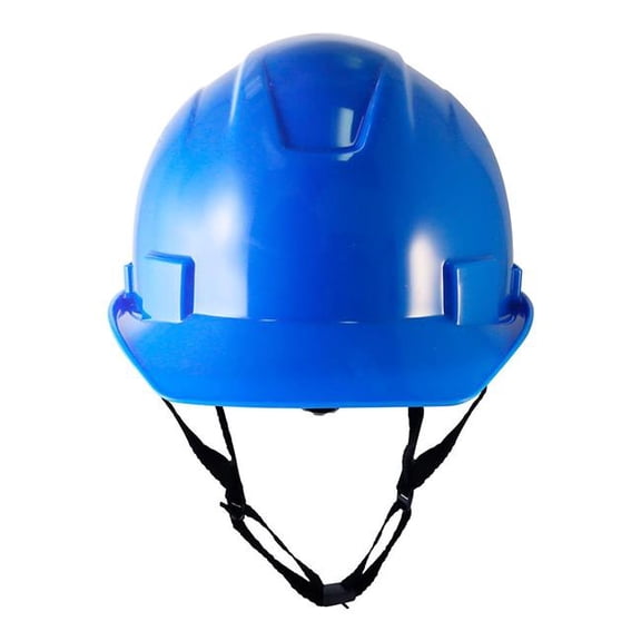 Caco America B3166706 Non-Vented Cap Style Hard Hat 4-Point Adjustable Ratchet Suspension - Blue