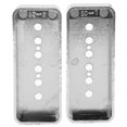 thumbnail image 2 of 2Pcs Pickup Cover High Quality Silver Chrome Plating ABS Musical Instrument Accessories, 2 of 5