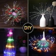thumbnail image 4 of Firework Light  8 Modes Starburst Light with Remote  112 LED Hanging Fairy Light for Party  Christmas Decoration (Multicolor), 4 of 8