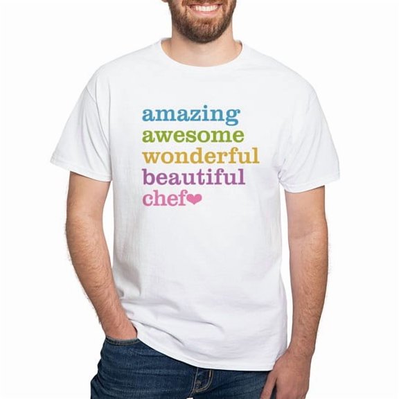 CafePress - Amazing Chef T Shirt - Men's Classic Cotton T-Shirts