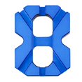 thumbnail image 1 of Bicicleta BIKERSAY - Llave para radios de bicicleta, llave inglesa, herramientas de reparación de bicicletas de 6 vías (azul), 1 of 2