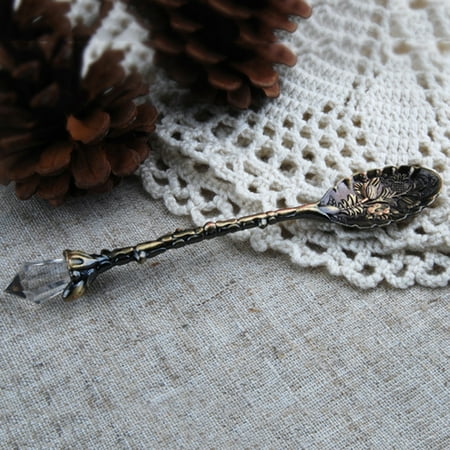 

6pcs Retro Coffee Spoon Stainless Steel Yogurts Watermelon Spoon for Dessert Shop Table Decoration Kitchen Tableware