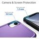 thumbnail image 5 of Entronix Funda Resistente Diseñada para iPhone X, Cubierta Protectora a Prueba de Golpes de Triple Capa, Color Morado, 5 of 5