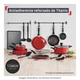 thumbnail image 4 of Batería 23 Piezas T-Fal Supercook Titanium Antiadherente Rojo, 4 of 5