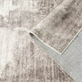 thumbnail image 2 of BERTHMEER 6'x9' Brown Abstract Area Rugs for Living Room Bedroom Dining Room Farmhouse Modern Contemporary Rugs Machine Washable non-slip, 2 of 7