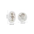 thumbnail image 6 of Cake Mould Silicone Cupcakes Molds Glove/Bear Shape Silicone Material for Home Kitchen DIY Baking Gift for Baking Lovers, 6 of 11