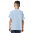 thumbnail image 4 of Gildan Youth Heavy Cotton T-Shirt, Short Sleeve Taped Neck Tee, Multicolor Bulk 5 Pack, S, 4 of 5