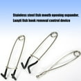 thumbnail image 4 of SIEYIO Fish Mouth Jaw Spreader Stainless Mouth Opener Fishing Tool for Hook Extraction, 4 of 8