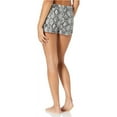 thumbnail image 2 of P.J. Salvage Womens Snake Print Pajama Shorts, Black, Small, 2 of 2