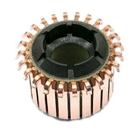 

Lierteer 22.65 x 9.5 x 15（18.8) mm 24P Teeth Copper Hook Type Electrical Motor Commutator