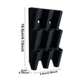 thumbnail image 2 of Wall Mount Dart Holder, Dart Storage Display Rack for Steel & Soft Tip Darts, Dart Accessory Organizer,4.13"×2.56"×0.79",1PC,Orange, 2 of 2