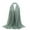 Mint Green, variant on CAIVO Women Solid Color Pleated Cotton Linen Scarf Versatile Sunscreen Air Conditioning Classic Winter Shawls Wraps