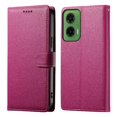 thumbnail image 1 of Funda para FOXDOCK Motorola Moto G35– Cuero Premium, 3 ranuras para tarjetas, Protección contra impactos, 1 of 5