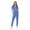 Ceil Blue, variant on Ultra Stretch Form Fitting Womens Scrub Set (Olive, X-Small)