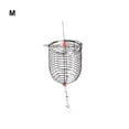 thumbnail image 4 of Naiovety Oceans Lake, jaula de pesca de gran capacidad para Baitcasting, alimentador de cebo reutilizable portátil, jaulas con gancho a presión, Pescar METRO Naiovety OD032277-02, 4 of 6