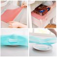 thumbnail image 3 of 4Pcs Fridge Liners Washable Mats Waterproof Multifunction Refrigerator Mats Waterproof Multifunction Protectors Home Cupboard Cabinet Table Place Gadgets Accessories Orange, 3 of 9