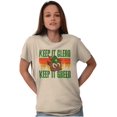 thumbnail image 3 of Woodsy Owl Keep it Clean and Green Men's Graphic T Shirt Tees Brisco Brands S, 3 of 6