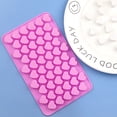 thumbnail image 1 of Mini molde de silicona para pastel con forma de corazón de 55 pulgadas, diseño moderno y lindo, con molde vertical de cera y corazón, 1 of 4